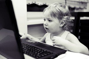 vaikas internete