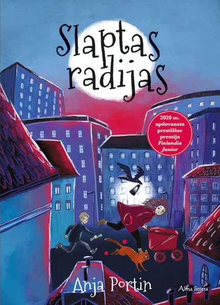 „Slapto radijo“ autorė Anja Portin: „Vienatvė kankina vaikus ir šios temos negalime vengti“