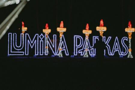 Padovanokite vaikams ir sau žiemos stebuklą – pasivaikščiokite LUMINA parke VU Botanikos sode Kairėnuose