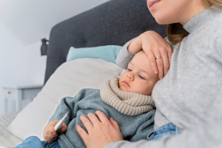 Gripo taikiniai – vaikai ir būsimos mamytės