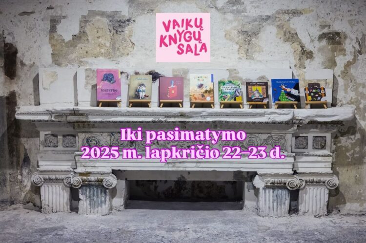 Kur knygos skamba: „Vaikų knygų sala“ kviečia šeimas atrasti skaitymo džiaugsmą