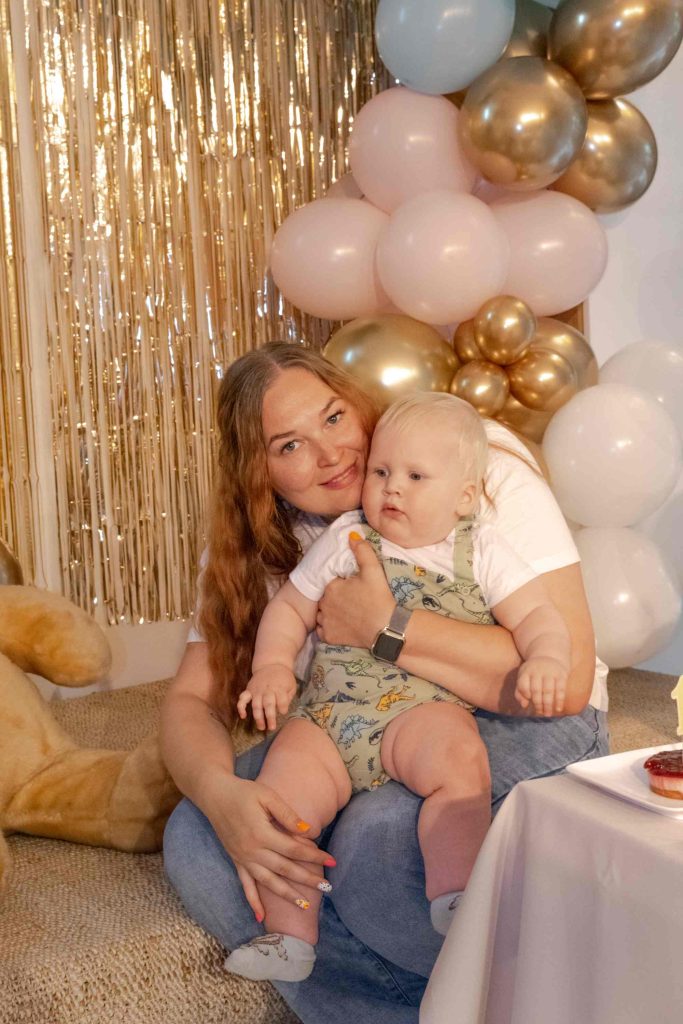 Daugiavaikė mama Lina