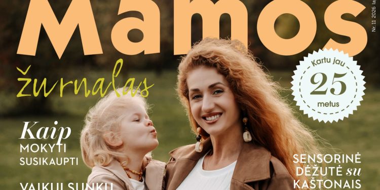 „Mamos žurnalo“ lapkričio numeryje – gausių šeimų istorijų derlius